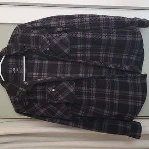 O'Neill snap down fleece shirt